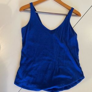 Fabletics Cobalt Blue V-Back Cami